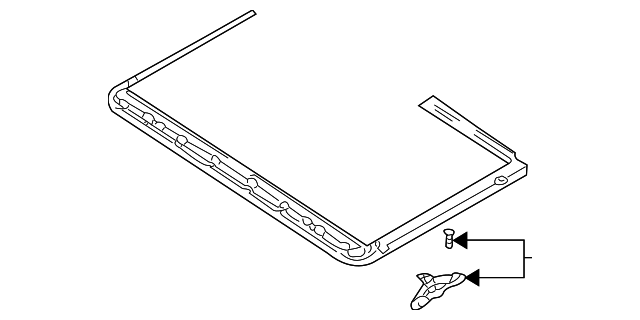 Sunshade 4B0-877-255-A-SEE - View 2