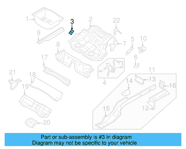 Seat Belt Reinforced 3C0-803-891 - View 8