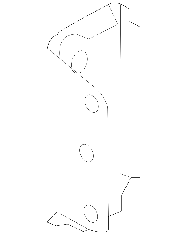 Partition Panel Inner Support 5C3-813-655 - View 2