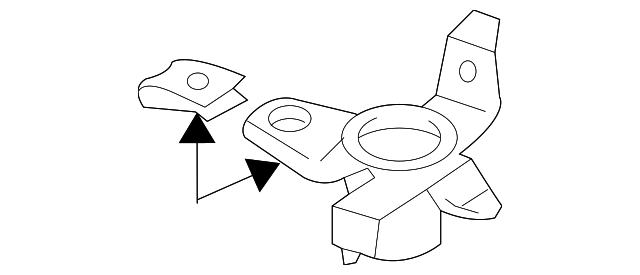 Front Console Rear Bracket 1K0-861-371-B - View 39