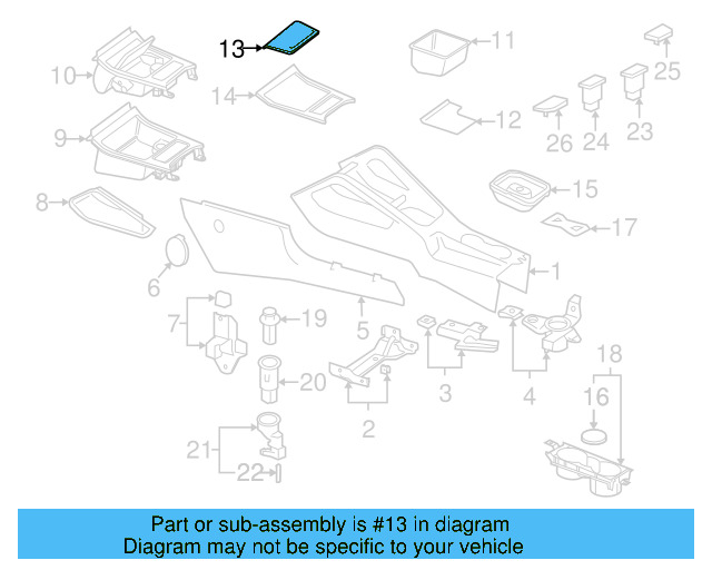 Blank Cover 1K0-959-623-C-3X1 - View 13