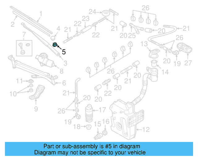 Wiper Arm Nut N-106-092-04 - View 6