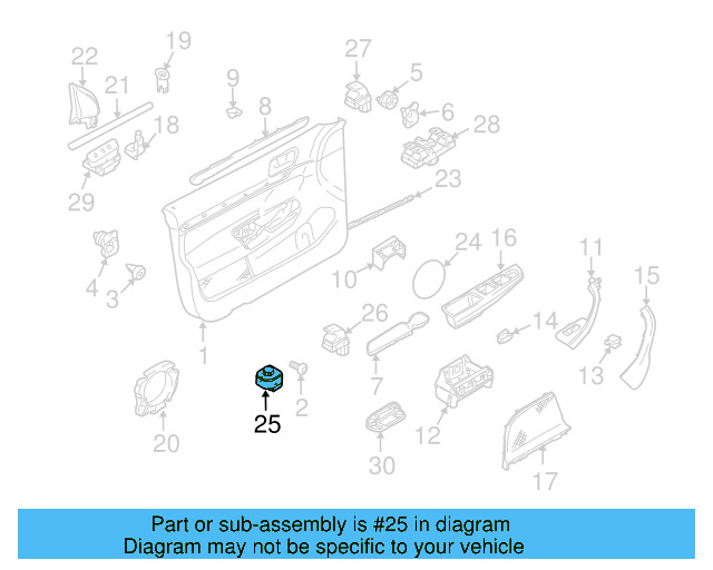 Mirror Switch 1K0-959-565-K-REH