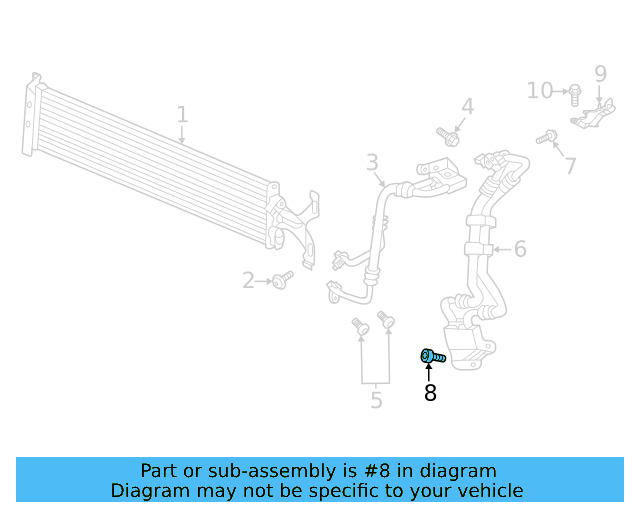 Pressure Pipe Lower Bolt N-106-893-02 - View 15
