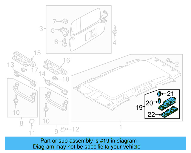 Reading Lmp Assembly 7P6-947-291-T-95T