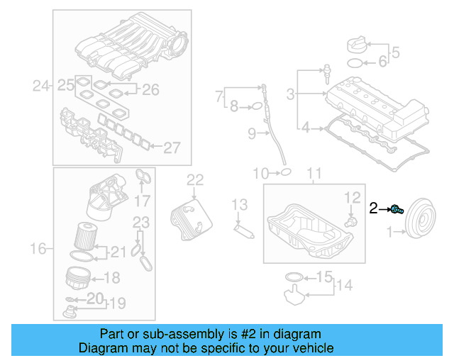 Vibration Damper Bolt N-911-500-01 - View 15