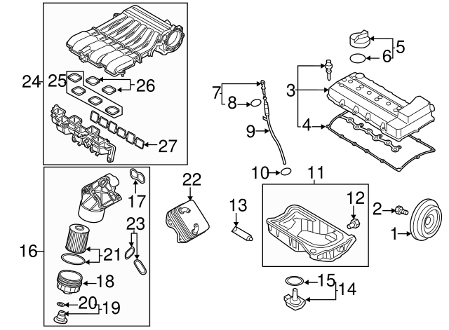 Oil Filter 03H-115-562 - View 25
