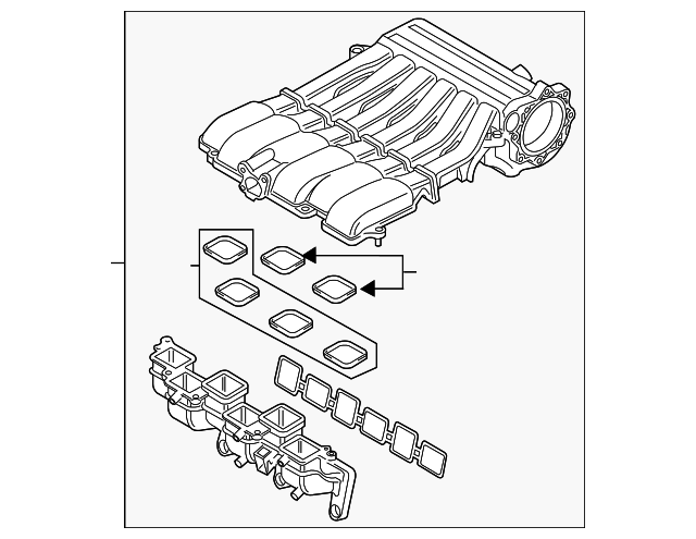 Intake Manifold 03H-133-201-N - View 9