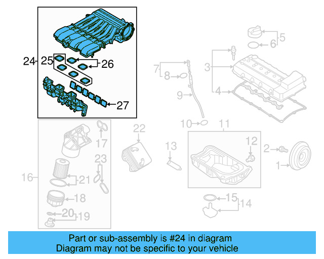 Intake Manifold 03H-133-201-N - View 11