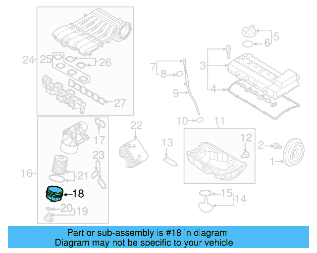 Filter Cover 03H-115-433 - View 14