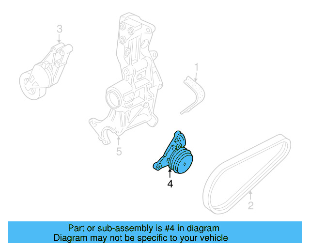 Belt Tensioner 058-903-133-D - View 12