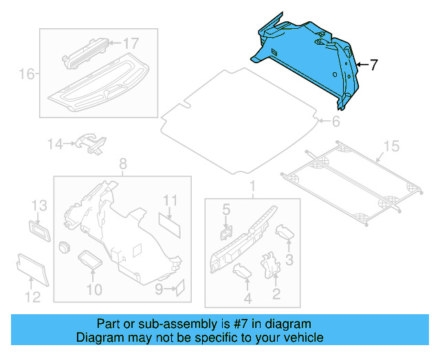 Tie Down Hook 1J0-804-299 - View 92