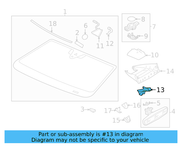 Trim Cover 3CM-857-593-9B9 - View 2