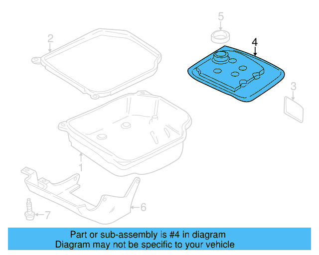 Transmission Oil Filter 01M-325-429 - View 42