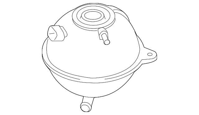 Expansion Tank 5Q0-121-407-M - View 2