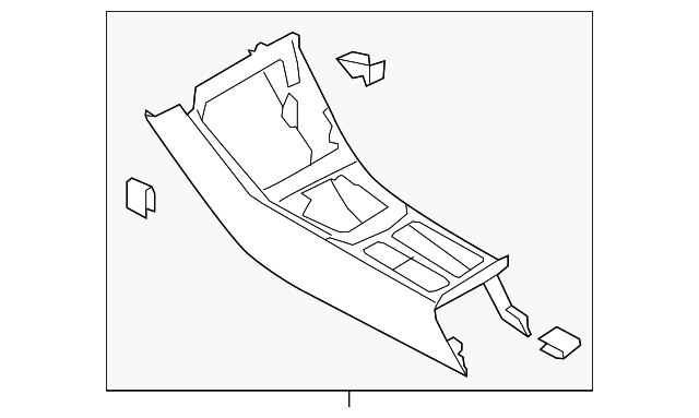 Front Console 5N1-863-243-C-31X