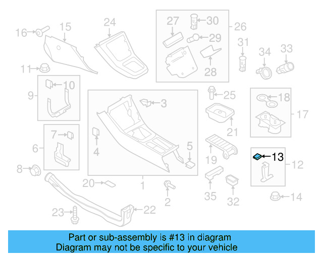 Quarter Panel Splash Shield Nut N-907-579-01 - View 118
