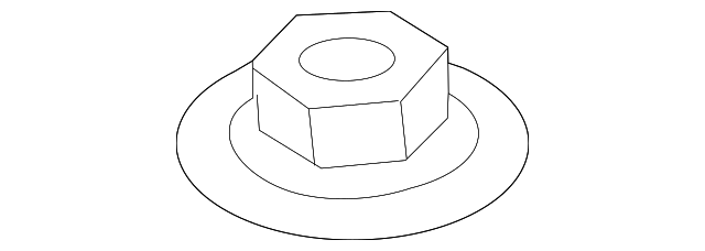 Mount Bracket Nut N-911-431-01 - View 4