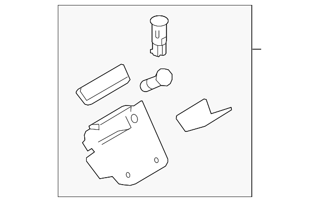 Storage Compartment 5N1-863-476-C-23T