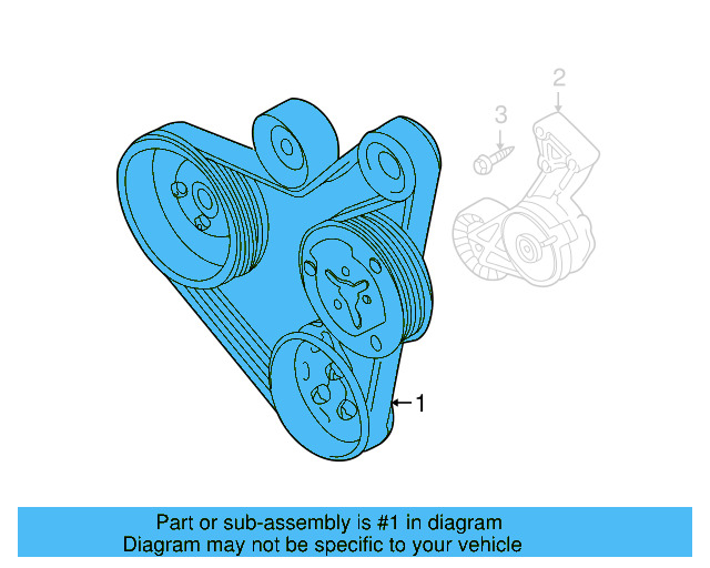Serpentine Belt 06A-260-849-C - View 15