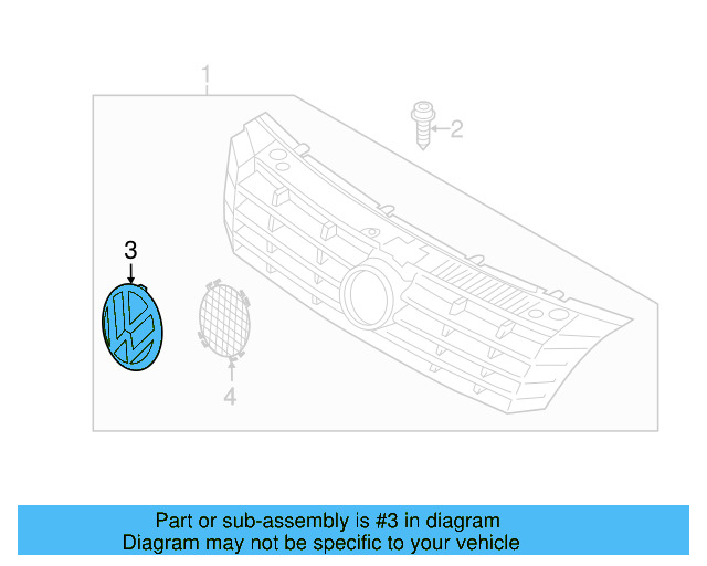 Emblem 561-853-600-ULM - View 6