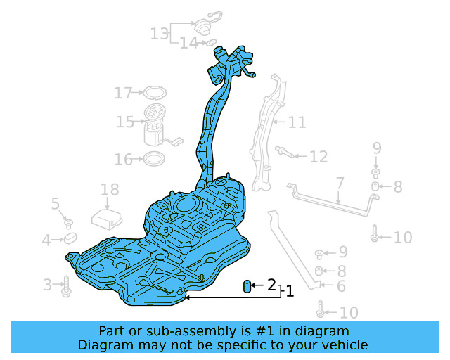 Fuel Tank 3QF-201-055-K - View 6
