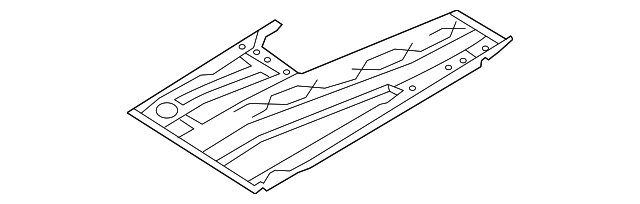 Floor Pan 7L0-802-015-F - View 3
