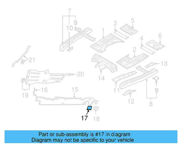 Side Shield Rear Cover 7L8-825-272