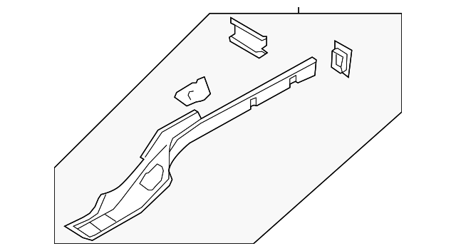 Side Member Assembly 3C0-803-502 - View 5