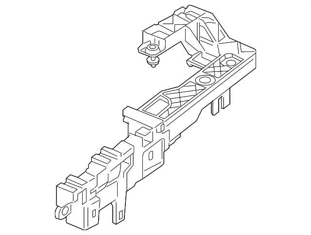 Convertible Top Mounting Plate 1Y0-871-405-C