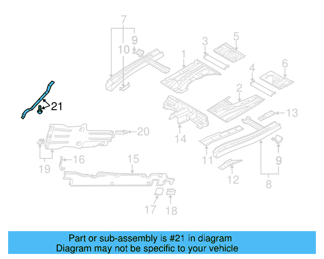 Heat Shield 7L0-825-681-B - View 25