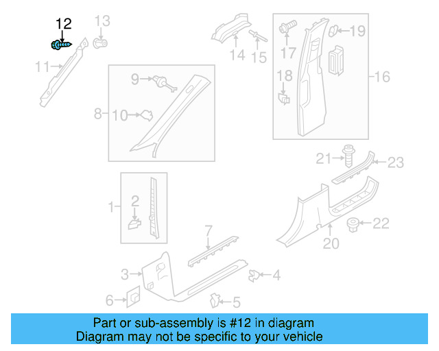 Deform Element Screw N-909-530-03 - View 5