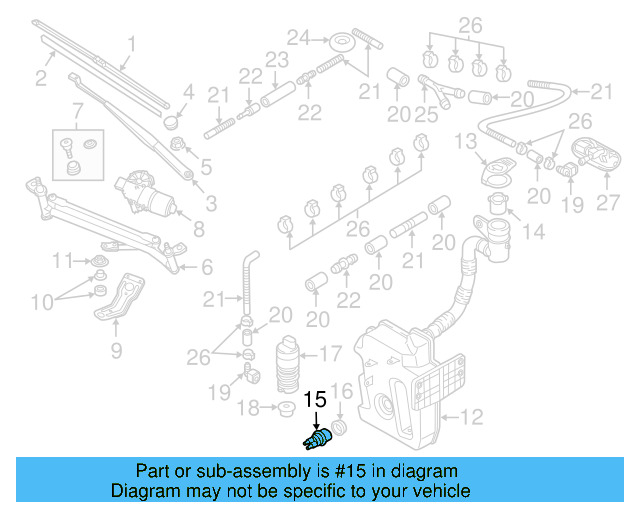 Level Sensor 7M0-919-376 - View 45