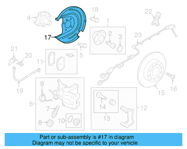 Splash Shield 5Q0-615-612-M - View 2
