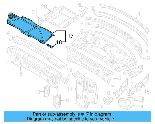 Air Deflector 5C3-862-951-D - View 4