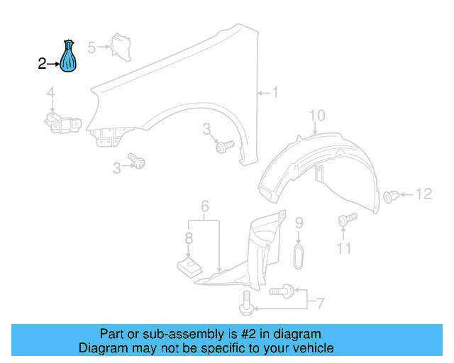 Fender Hardware Kit 1K0-898-625-A - View 7