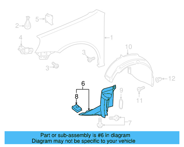 Liner Extension 5K0-805-912-B