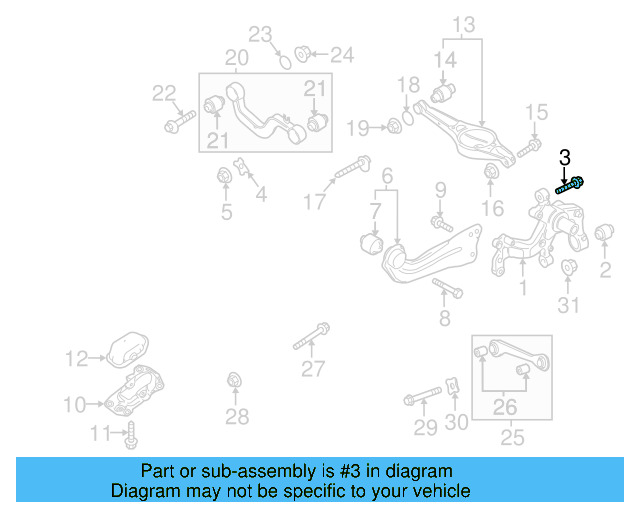 Lateral Arm Bolt N-910-475-02 - View 20