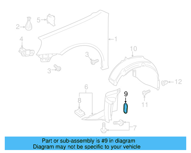 Hole Cover 5K0-805-413-A - View 4