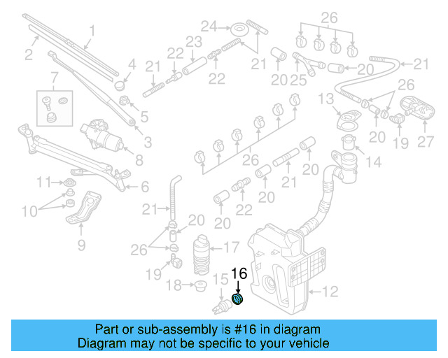 Level Sensor Seal 7M0-919-382 - View 58