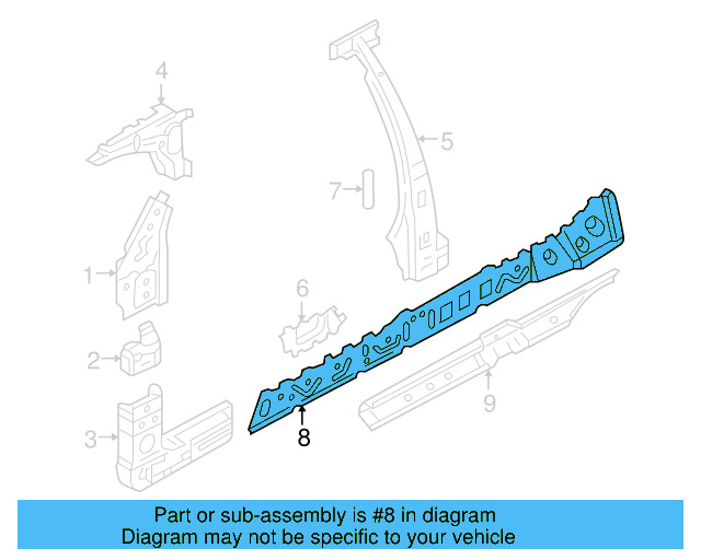 Inner Rocker 3B4-810-599-B - View 11