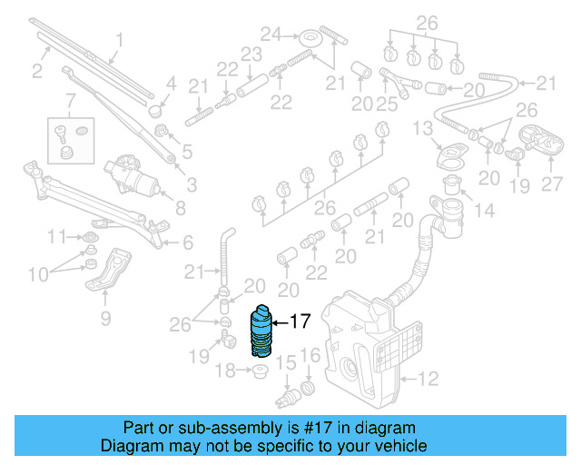 Washer Pump 1K5-955-651 - View 7