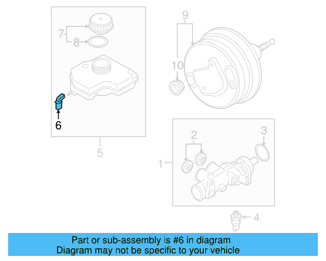 Level Sensor 8E0-611-377 - View 11