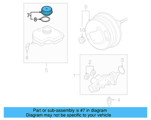 Reservoir Cap 6C0-611-349 - View 15