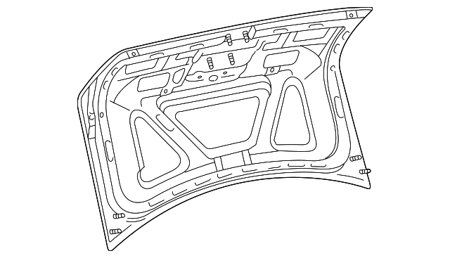 Trunk Lid 3B5-827-025-D - View 4