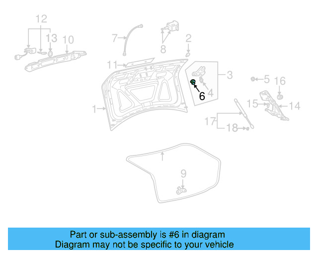 Lock Nut N-023-002-14 - View 3