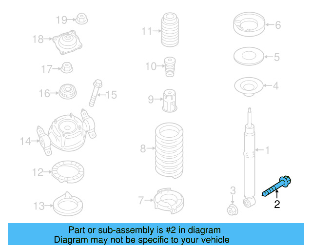 Suspension Stabilizer Bar Link Bolt N-105-924-02 - View 17