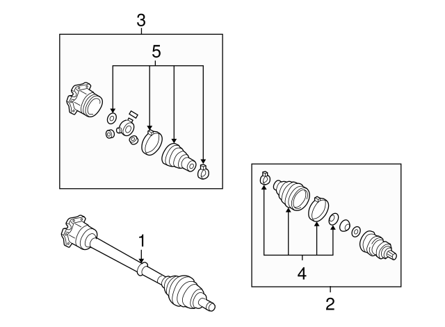Outer Joint Assembly 1K0-498-099-J - View 28