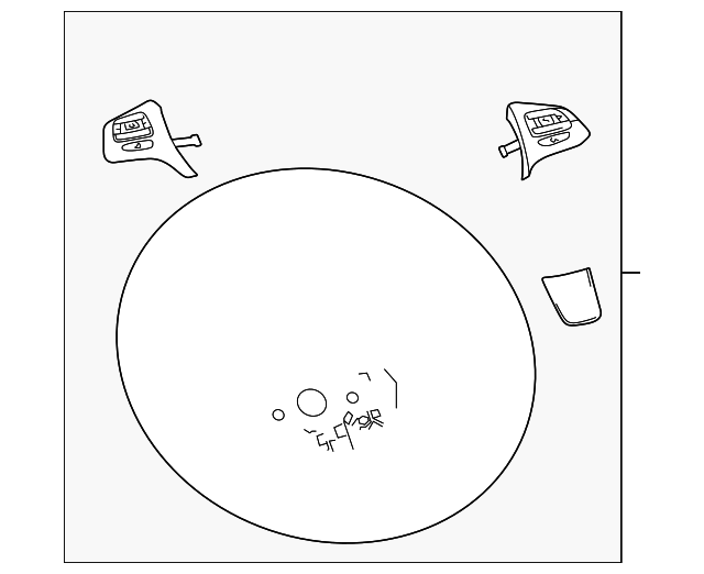 Steering Wheel 7P6-419-091-A-NGB