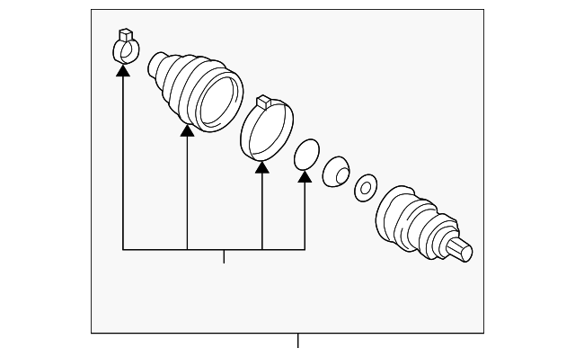 Outer Joint Assembly 1K0-498-099-J - View 29